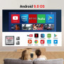 Портативный лазерный проектор  BYINTEK P19 4K 3D Cinema RV