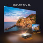 Smart Full 1080P проектор BYINTEK K25 Домашний кинотеатр со светодиодным ЖК-дисплеем