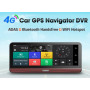 Автомобильный видеорегистратор Т78 радар-детектор DVR full hd 7 дюймов Wi-Fi 4G ADAS Bluetooth Handsfree