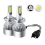 Лампа для фар автомобильная LED C6 H7