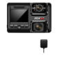 Автомобильный видео регистратор  D30H 4K 2160P WIFI GPS регистратор с двумя объективами ночное видение