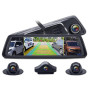 Автомобильный 4-канальный видеорегистратор 10 дюймов, 4G,  Full HD, 1080P,