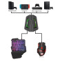 Мини-игровая проводная клавиатура, механическая RGB-клавиатура для одной руки