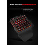 Мини-игровая проводная клавиатура, механическая RGB-клавиатура для одной руки