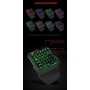 Мини-игровая проводная клавиатура, механическая RGB-клавиатура для одной руки