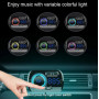 Автомобильный FM-передатчик Bluetooth 5,0 AUX аудиоадаптер и приемник, громкая связь, MP3-передатчик