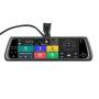 Автомобильный видеорегистратор-зеркало DVR 10-дюймовый IPS сенсорный экран 4G Android GPS Wi-Fi ADAS 2 камеры