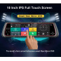 Автомобильный видеорегистратор-зеркало DVR 10-дюймовый IPS сенсорный экран 4G Android GPS Wi-Fi ADAS 2 камеры
