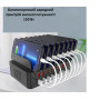 16-портовое зарядное устройство USB с кронштейном 150 Вт для смартфона, планшета