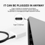 Usb-кабель C PD 100W 20V 5A Поддержка 4K Audio Video Скорость передачи 20Gbps Type-c на Type-c