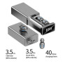 Беспроводные водонепроницаемые Bluetooth Наушники A 22  LED Display. Power Bank