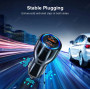 Автомобильное зарядное устройство 2х портовое для телефона Eonline 18W 3.1A Dual USB Quick Charge 4.0 3.0 USB
