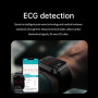 Смарт-годинник E500 Smart Watch з функцією вимірювання рівня цукру в крові, ЕКГ PPG, Моніторинг АТ, IP68