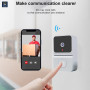 Беспроводной дверной звонок T23 Wi-Fi облачное хранилище ночное видение