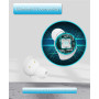 Bluetooth-наушники E89, TWS, водонепроницаемые, с цифровым дисплеем белые
