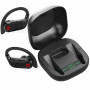 Беспроводные спортивные водонепроницаемые bluetooth наушники HBQ Q62 с Цифровым Дисплеем