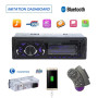 Автомобильное радио RK-538 1 Din Два зарядных устройства USB 12 В MP3 WMA плеер Bluetooth SD AUX SWC Пульт