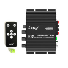 Автомобильный аудио усилитель Lepy LP-838 USB Bluetooth 12 В