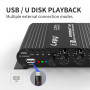 Автомобильный аудио усилитель Lepy LP-838 USB Bluetooth 12 В