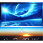 Монитор игровой 27 дюймов 2K 165HZ изогнутый 3d ЖК-дисплей для киберспорта HDMI
