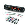 MP3 Bluetooth-модуль для автомобіля USB microSD FM, врізний, з пультом