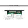 MP3 Bluetooth-модуль для автомобіля USB microSD FM, врізний, з пультом