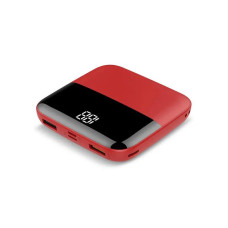 Міні Power bank Q5 з 2 портами USB 10000 мА·год з дисплеєм