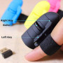 Бездротова оптична миша Mini USB на палець чорна