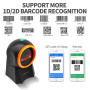 Настільний зчитувач штрих-коду всеспрямований Usb 1D 2D Qrcode автоматичне сканування