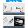 Бездротовий акумуляторний автомобільний пилосос Q8 (USB 5V-8.4V)