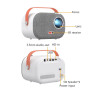 Портативний мініпроєктор BYINTEK K16 Full HD 1080P Smart Android WIFI