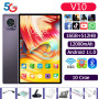 Планшет V10 10.1-дюймовий екран, 12000 Мач, Андроїд 13, 16+512 Gb, 5G, 2 сім картки, GPS