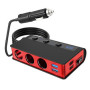 Автомобільне швидке заряджання 4usb 180W qc3.0 з перемикачем