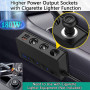 Автомобільне швидке заряджання 4usb 180W qc3.0 з перемикачем