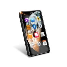 Плеєр сенсорний JNN X20 Max16Gb MP3 MP4 із зовнішнім динаміком MP3 MP4 Bluetooth Hi-Fi 1500 Мач чорний