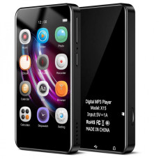 Портативний MP3 MP4 плеєр X15 16 ГБ 3,6-дюймовий сенсорний екран HD 1080P Bluetooth FM-радіо Запис