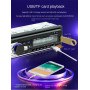 Автомобільний MP3-плеєр 1DIN SWM-530 Bluetooth FM-радіо швидке заряджання