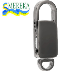 Цифровий диктофон брелок Smereka 8 гб голосова активація металевий міні гарантія 12 місяців