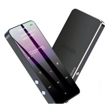 MP4 MP3 плеєр 8 Гб BLUETOOTH 5.0 Hi-Fi-радіо запис звуку чорний