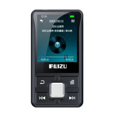 MP3-плеєр RUIZU X55 з кліпсою для кріплення 8 ГБ FLAC Bluetooth Lossless Чорний