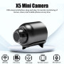 Міні Камера X5 1080P HD + нічне бачення, Wi-Fi, аудіо-відеореєстрація