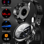 Чоловічий смарт-годинник із навушниками JM03 Tws 2 в 1 Hi-Fi Bluetooth