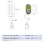 Розумний WIFI датчик витоку води Tuya WIFI Water Sensor Білий