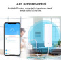 Розумний датчик рівня води Tuya WiFi Var SmartLife детектор витоків для автоматизації розумного дому, без концентрат