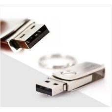 Сталева USB-флешка 2.0 із захистом від вологи на 16 Гб
