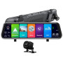 DVR MR-810 Дзеркало з відеореєстратором ANDROID Екран 10" 4G WiFi GPS дві камери