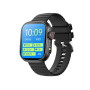 Smart Watch ZW39 чорний Bluetooth-дзвінки моніторинг здоров'я водонепроникні з ліхтариком для Android та IOS