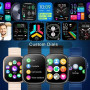 Smart Watch ZW39 чорний Bluetooth-дзвінки моніторинг здоров'я водонепроникні з ліхтариком для Android та IOS