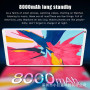 Планшет X6 10 дюймовий 24-48 МП 6 ГБ + 128 Гб 8000 Мач чорний