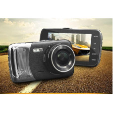 Відеореєстратор HD IR Нічна Зйомка дві камери Car Cam DV460, нічне бачення